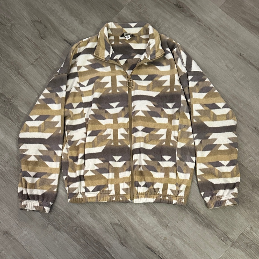 Women's Geometric Patterned Jacket